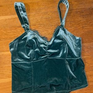 Abercrombie Velvet Tank Top